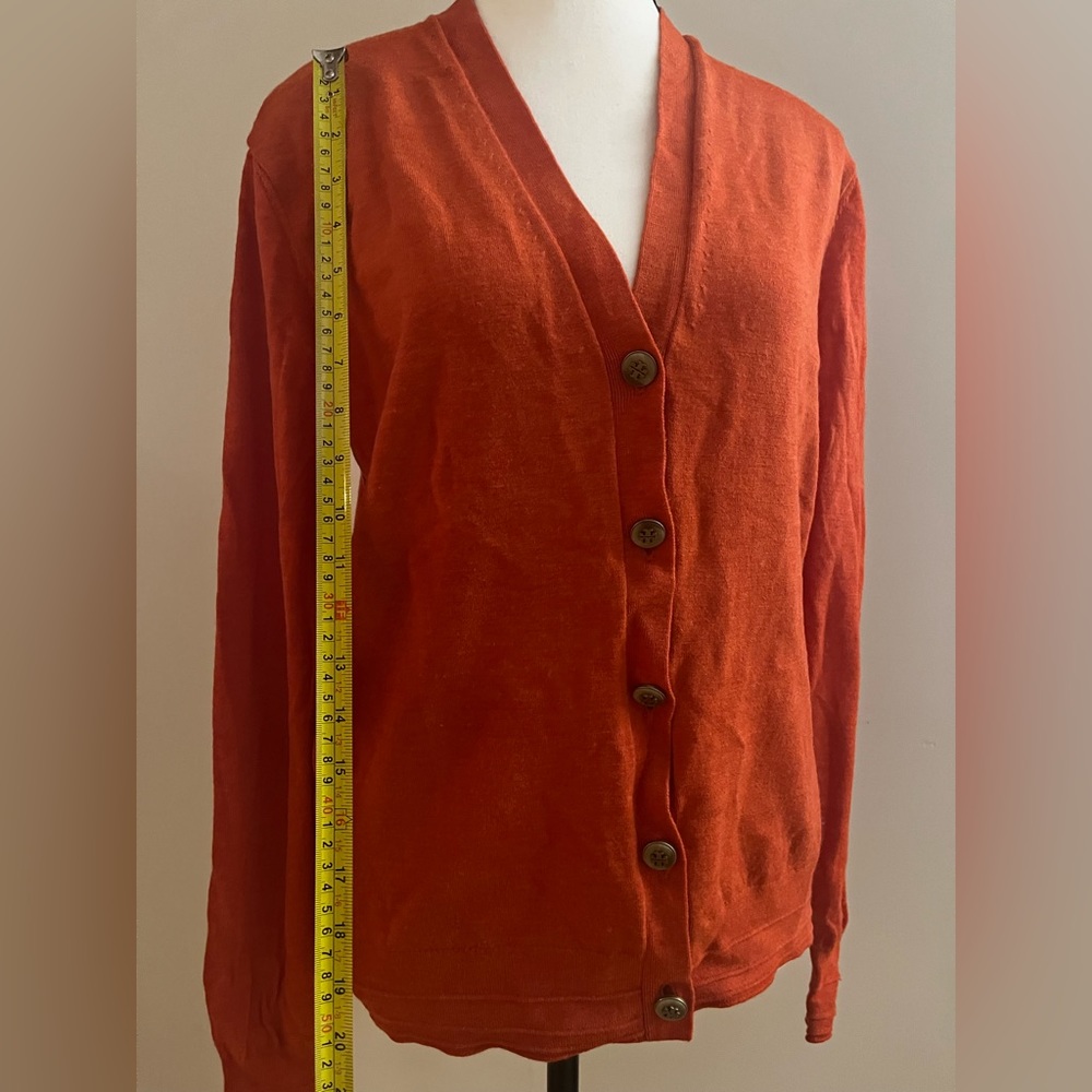 Tory Burch wool Button Up Cardigan - Picture 9 of 12